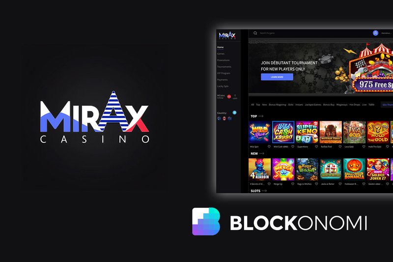 Image: Naviguer sur Mirax Casino : Guide des fonctionnalités du site